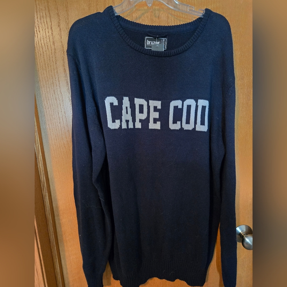 Navy Cape Cod Sweater